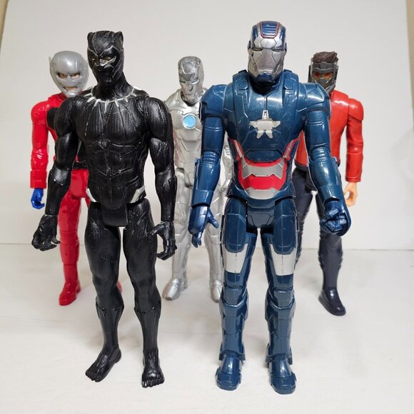 Lot Of 5 Titan Hero Series 12 Inch Action Figures - Picture 1 of 6